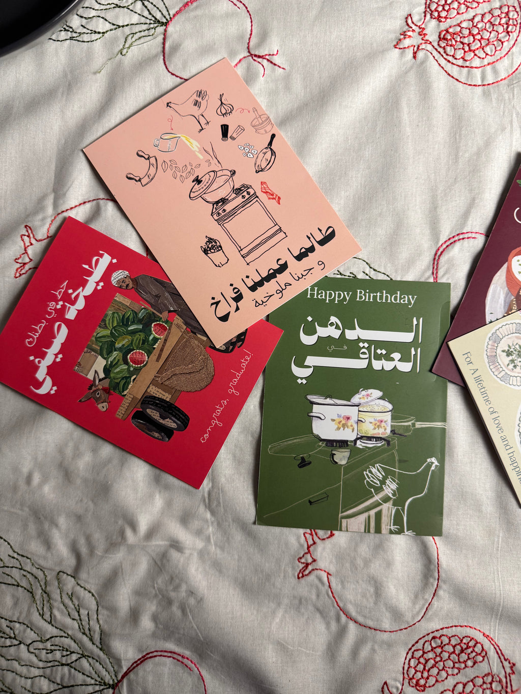 Occasion cards: The Egyptian Kitchen speaks your mind